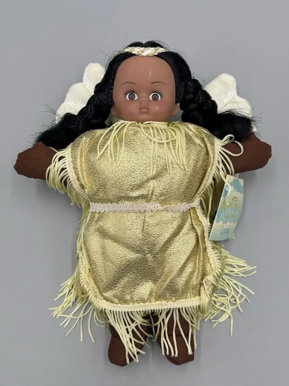 Vintage The Original Bean Angel Doll Collectible COURAGE 8 Inch